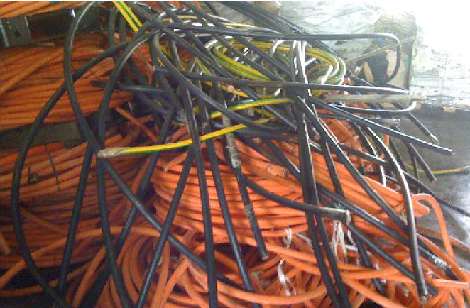 Scrap Cables bought and recycled by Ogoo Recycle Singapore